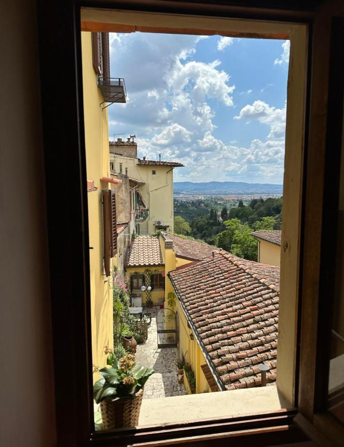 Luminoso Appartamento Con Vista Florenţa Exterior foto